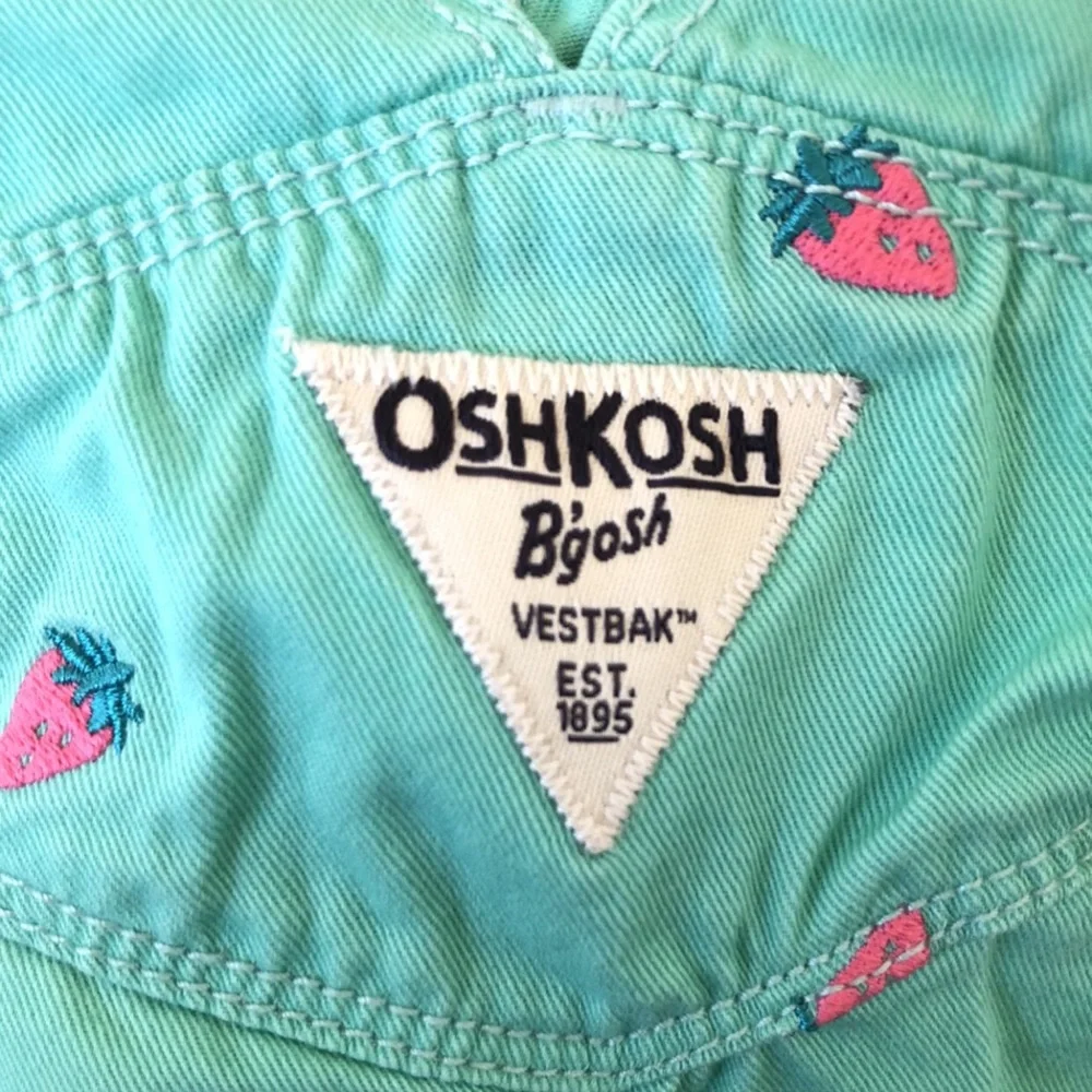 OshKosh B’Gosh Strawberry Overalls - Picture 4 of 4